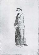 Carl Larsson Model Standing Spain oil painting artist
